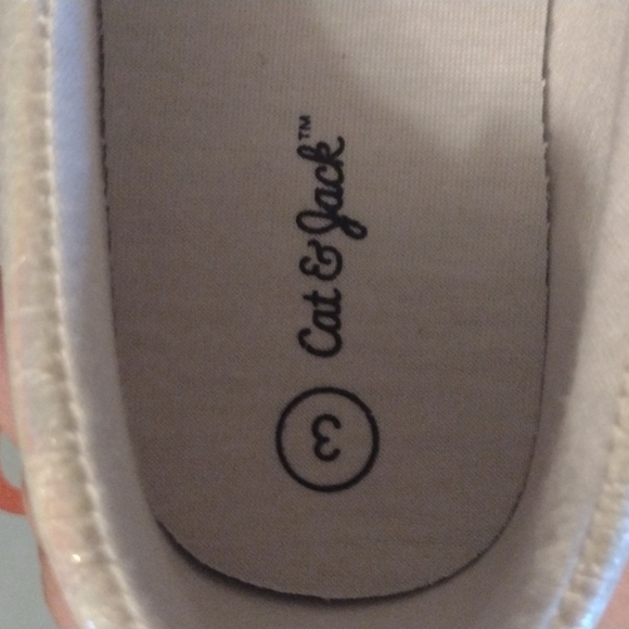 Cat and jack  big girls shoe Aliki mermaid style sneaker ssize 3 new - Picture 4 of 4